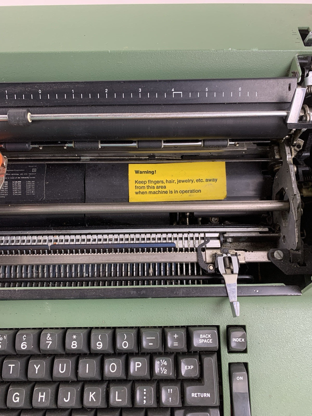 Vintage IBM Correcting Selectric 2 Typewriter Green - Parts and Repair