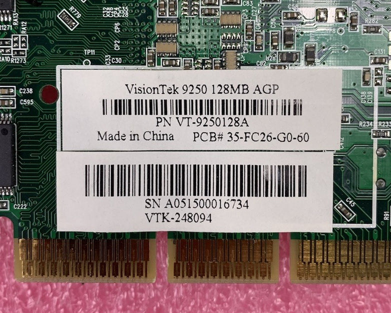 ATI Visiontek 9250 Video Graphics Card