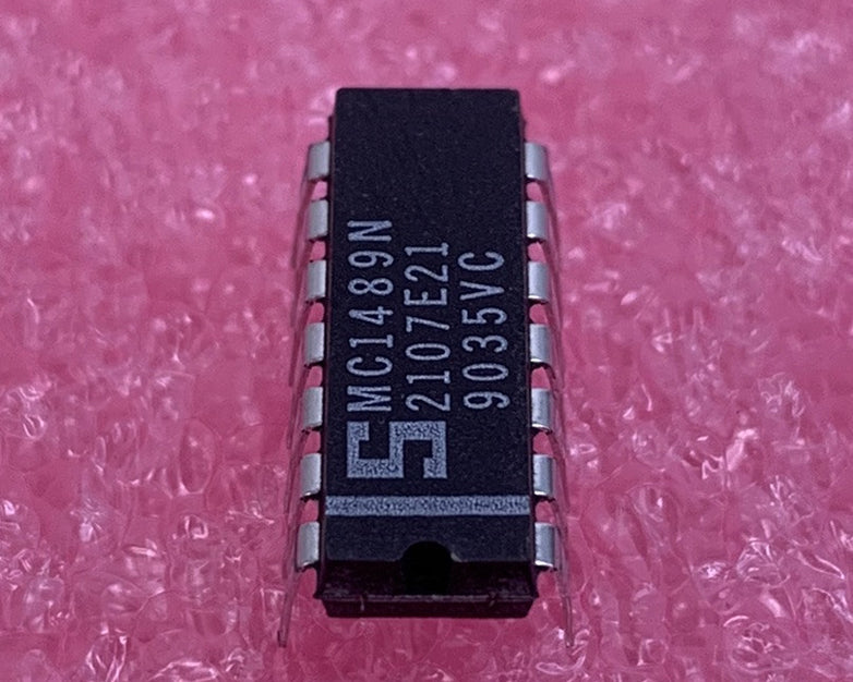 Signature MC1489N Quad Line Receiver IC (Lot of 6)