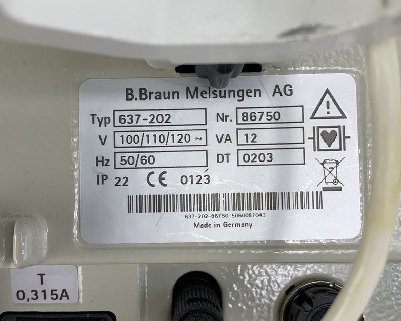 B Braun Vista Basic Infusion Pump - Parts and Repair
