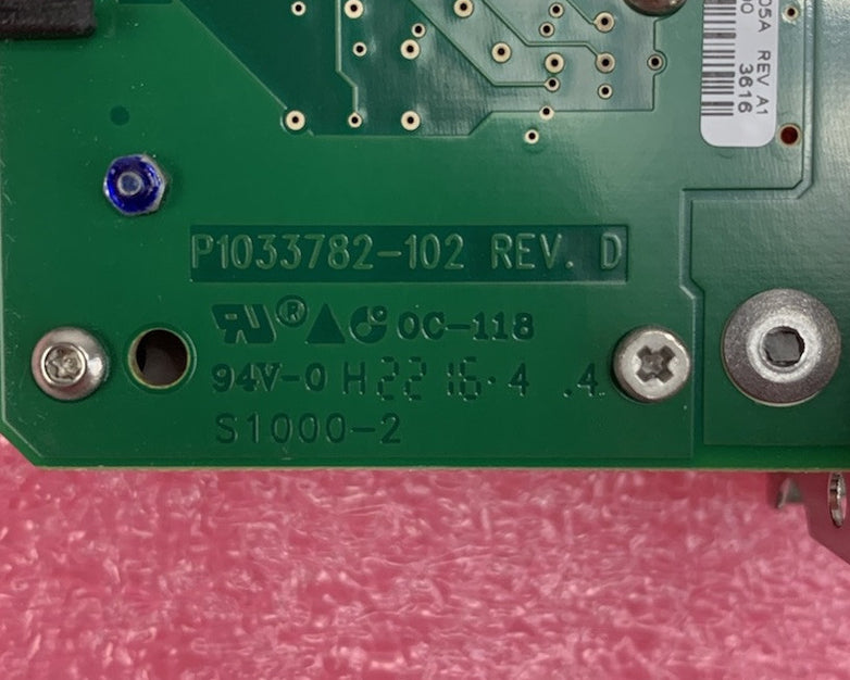 Zebra WYSBMVGXB Server Card P1033782-102 Rev. D