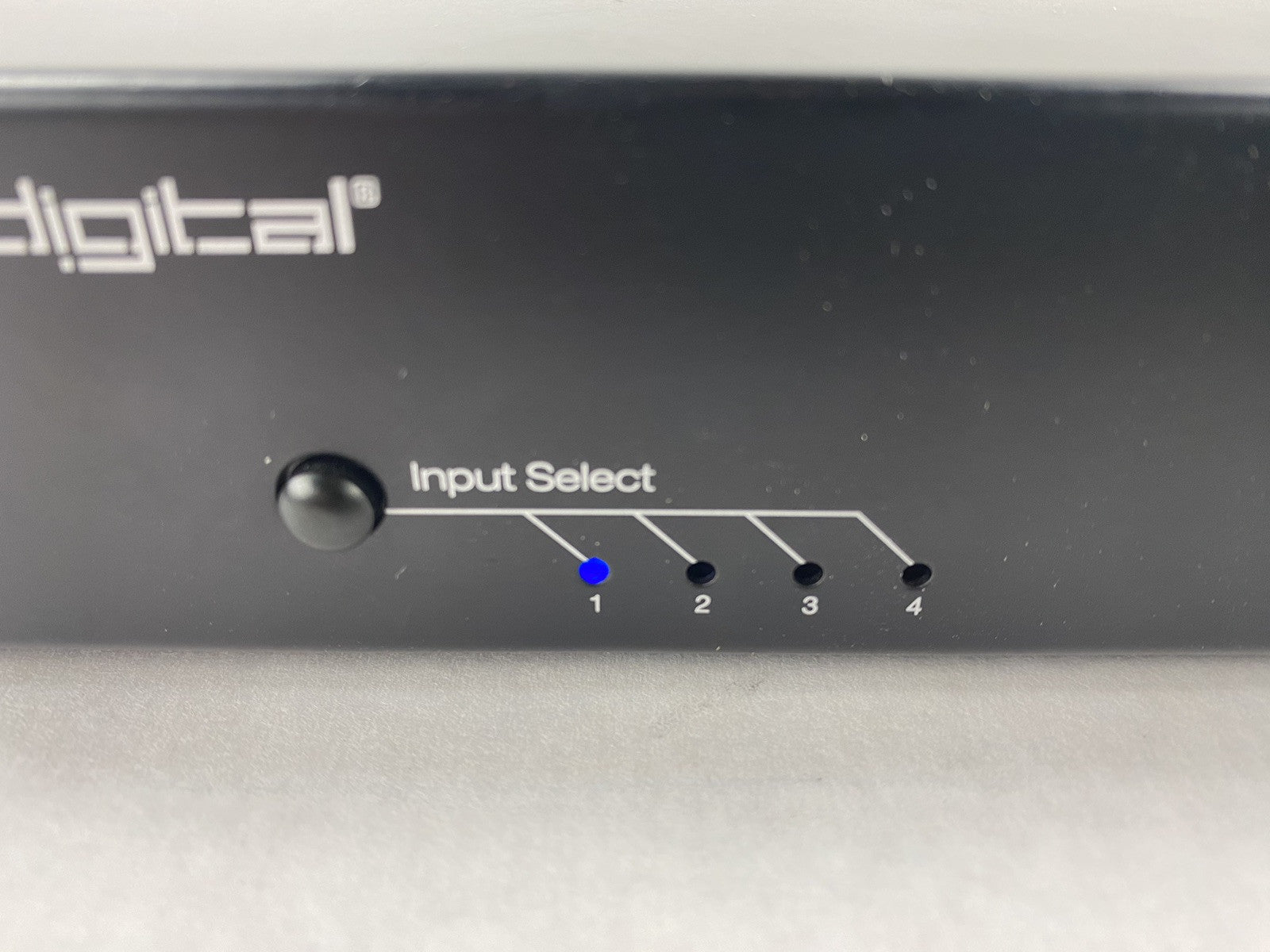 Key Digital KD-HD4x1ProK HDMI Switcher Power Tested No AC Adapter