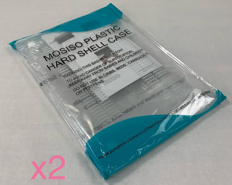Mosiso A1369 Macbook Air 13" Clear Plastic Hard Case (Lot of 2)