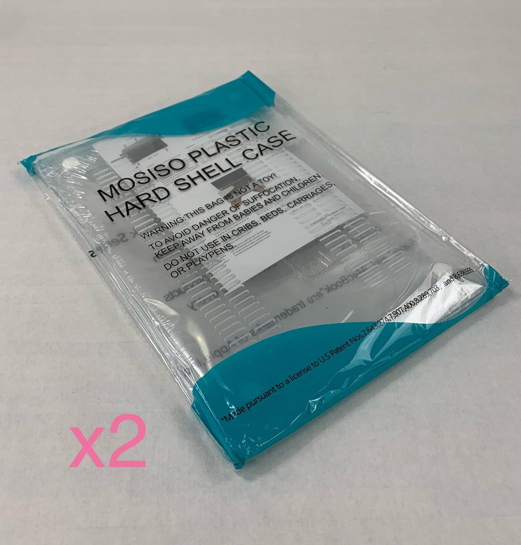 Mosiso A1369 Macbook Air 13" Clear Plastic Hard Case (Lot of 2)