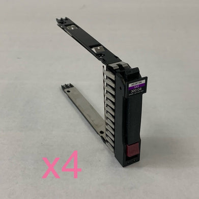 HP 507284-001 300GB HDD Caddy (Lot of 4)