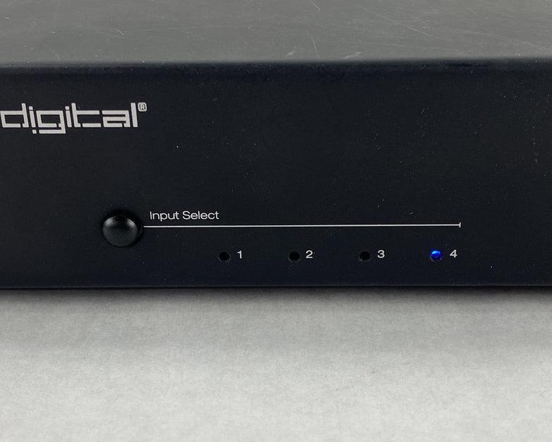 Key Digital KD-Pro4x1 HDMI Video Switcher No AC Adapter Power Tested