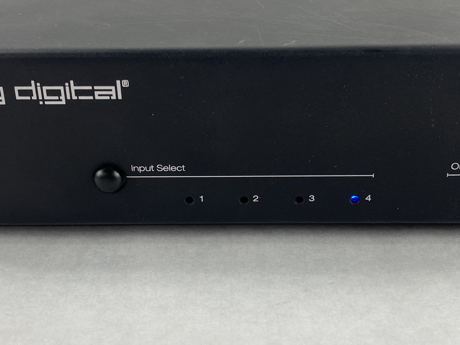 Key Digital KD-Pro4x1 HDMI Video Switcher No AC Adapter Power Tested