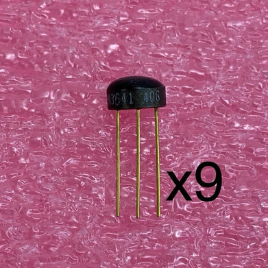 Fairchild 2N3641 406 Transistor (Lot of 9)
