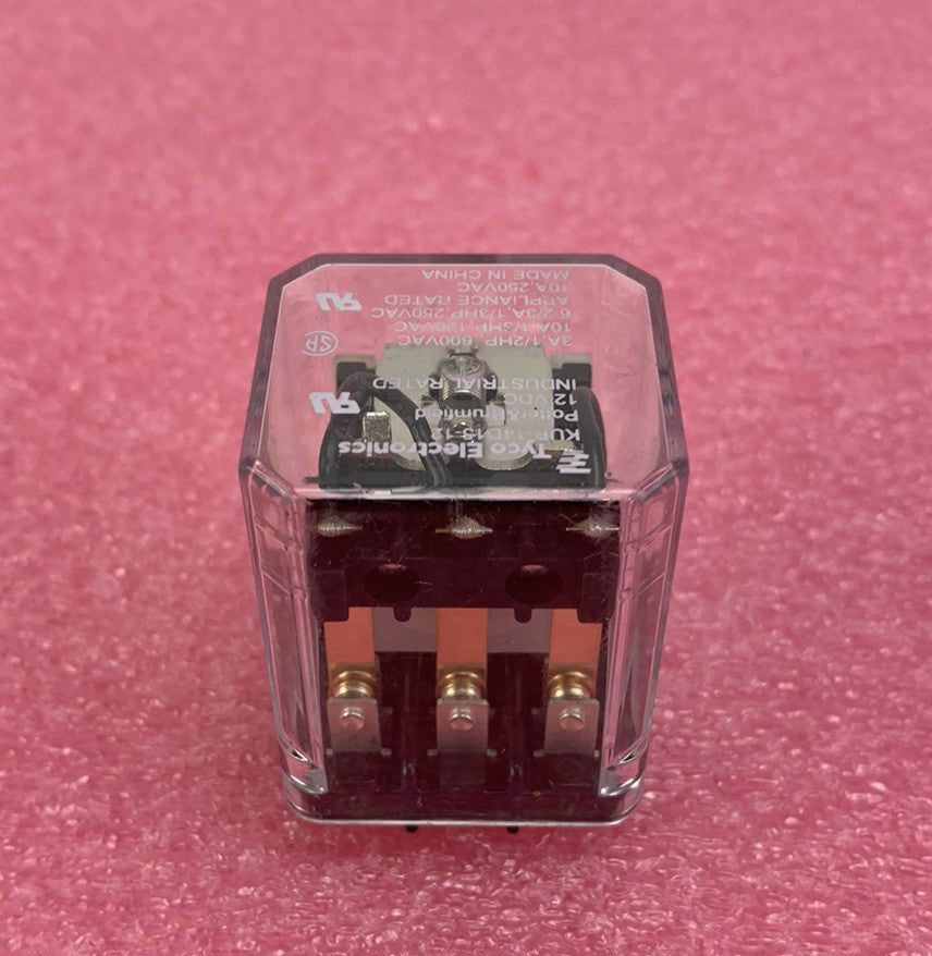 Tyco Electronics KUP-14D15-12 Relay (Lot of 2)