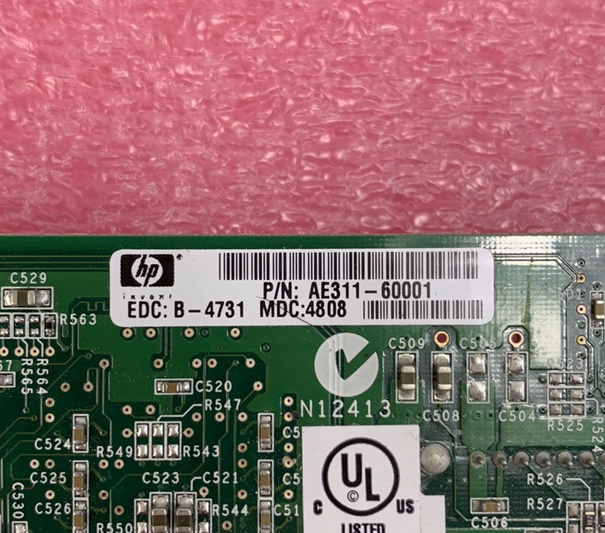 HP AE311-60001 PCIe 4GB Fiber Channel Card