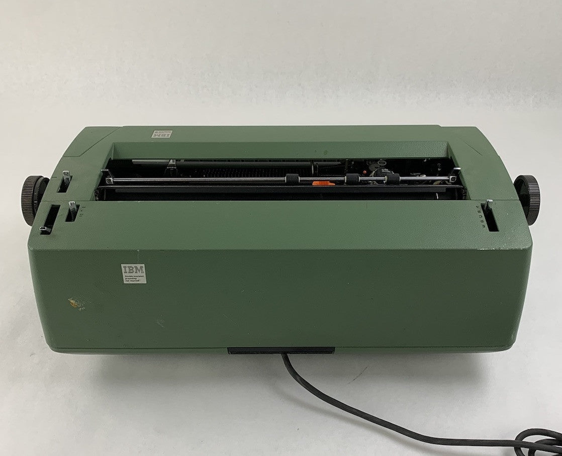 Vintage IBM Correcting Selectric 2 Typewriter Green - Parts and Repair