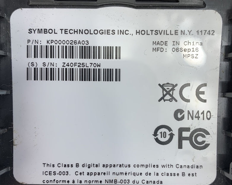 Symbol Motorola KP000026A03 Keypad for MC9090