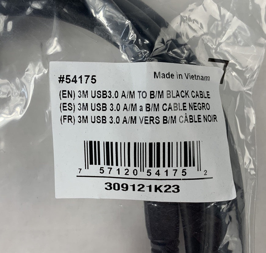 C2G 54174 3M USB3.0 Cable (Lot of 5)7