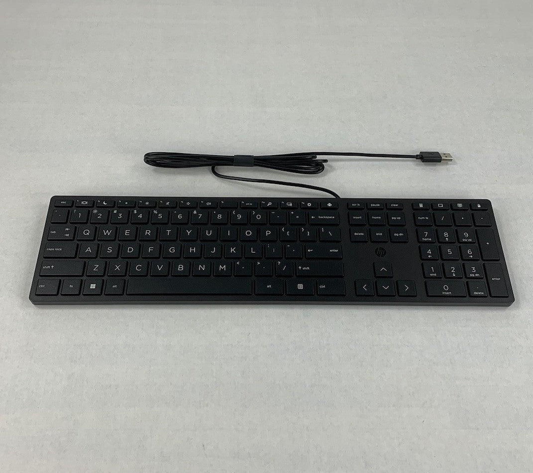 HP L96909-001 Wired Desktop 320K Keyboard (Lot of 2)