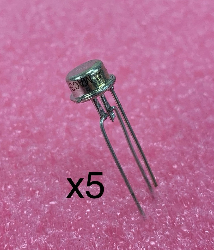 Motorola MAC3-4 Transistor (Lot of 5)