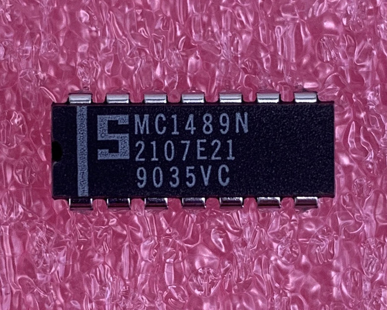 Signature MC1489N Quad Line Receiver IC (Lot of 6)
