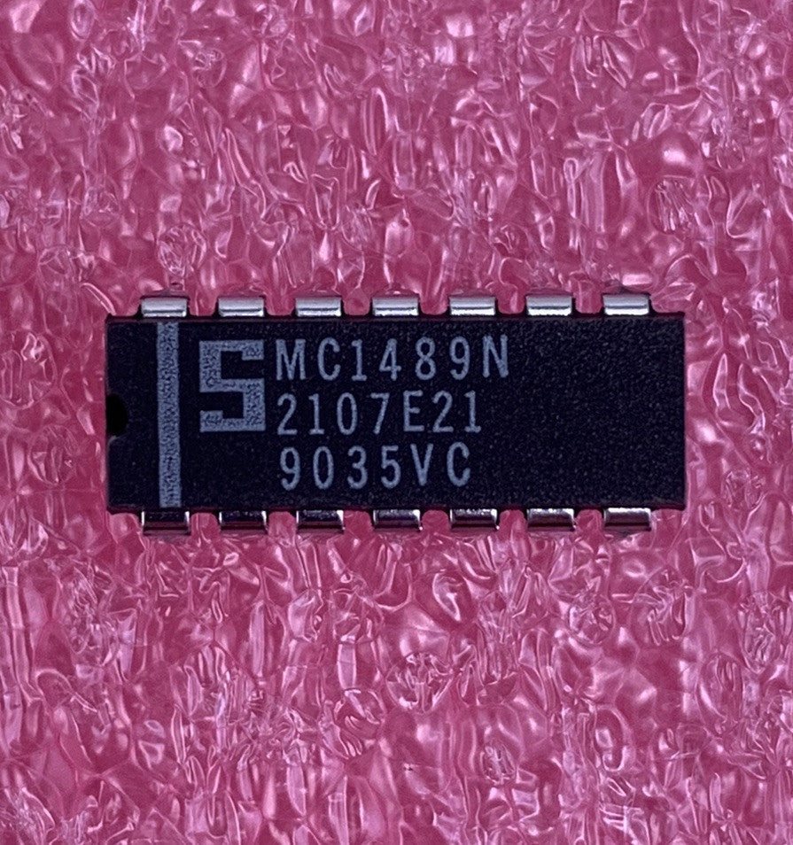 Signature MC1489N Quad Line Receiver IC (Lot of 6)