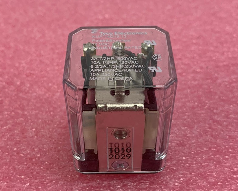 Tyco Electronics KUP-14D15-12 Relay (Lot of 2)