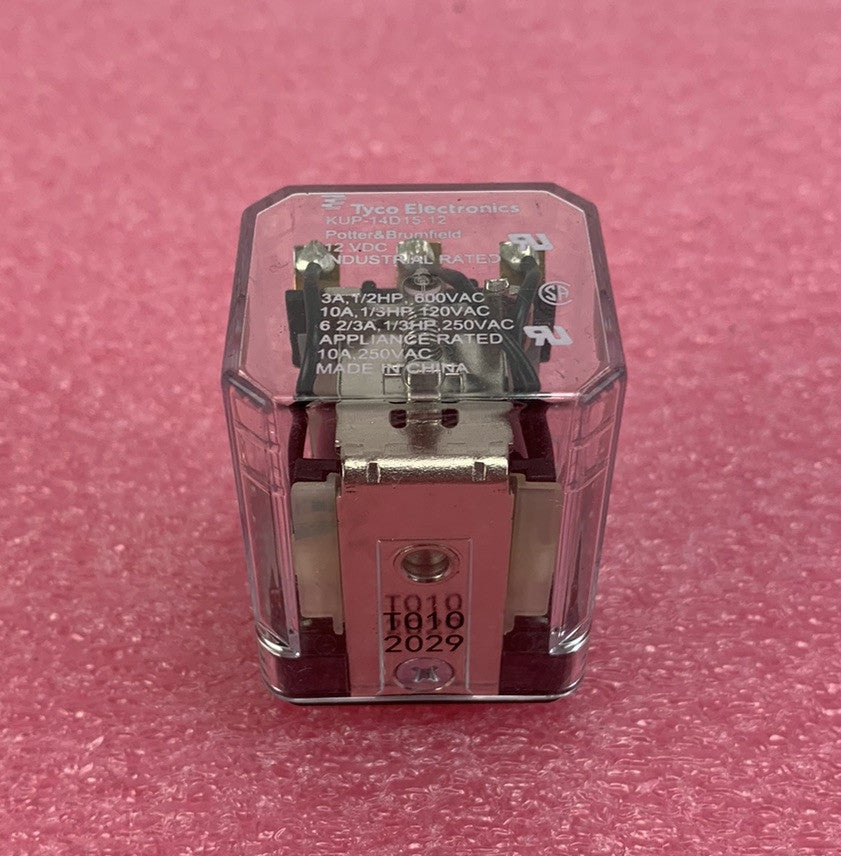Tyco Electronics KUP-14D15-12 Relay (Lot of 2)