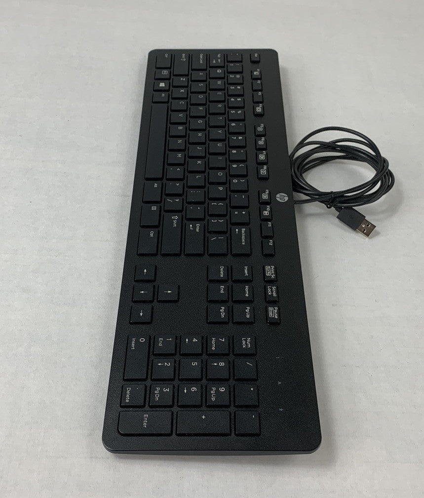 HP PH0U Slim USB Wired Keyboard (Lot of 2)