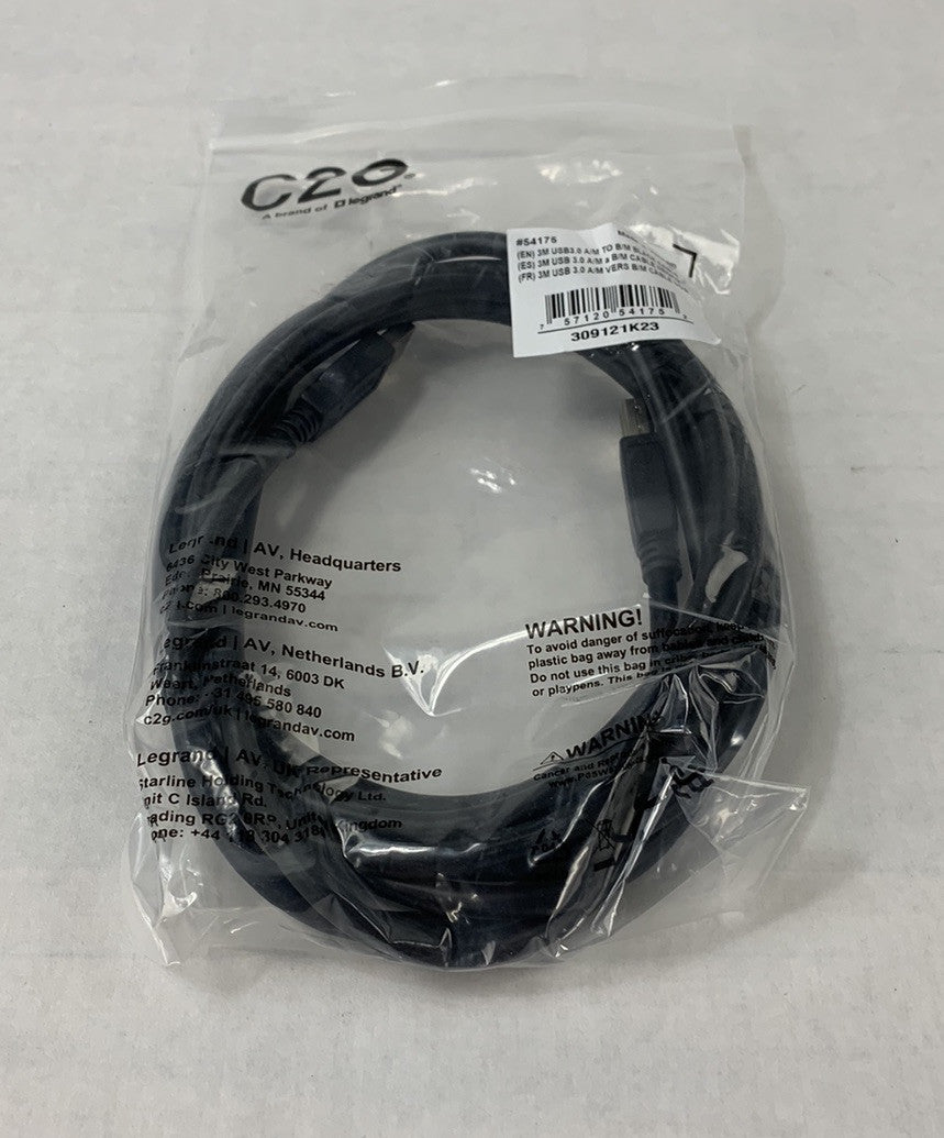 C2G 54174 3M USB3.0 Cable (Lot of 5)