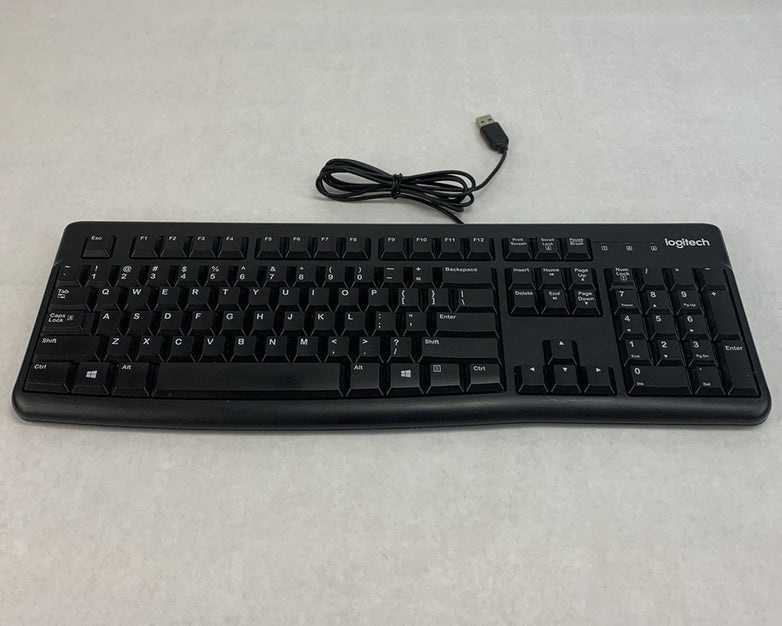 Logitech K120 YU0036 USB Wired Keyboard (Lot of 5)