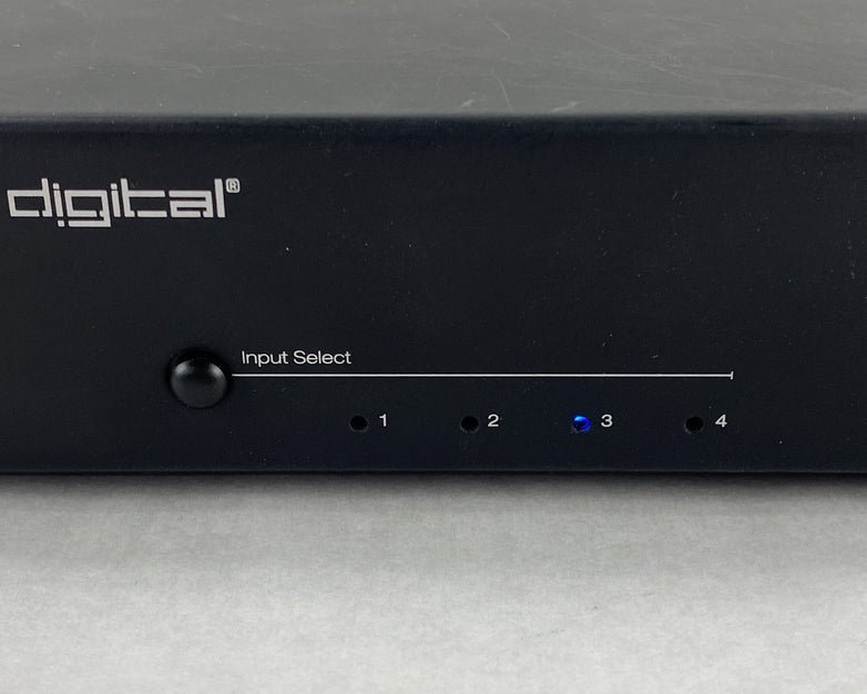 Key Digital KD-Pro4x1 HDMI Video Switcher No AC Adapter Power Tested
