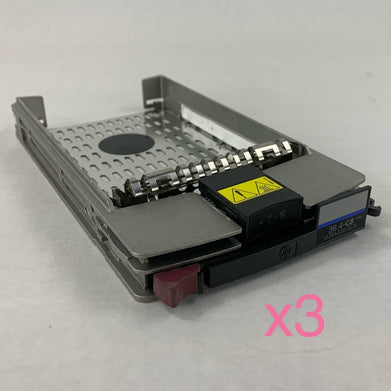 Hp Ultra320 SCSI Hard Drive Caddy (Lot of 3)