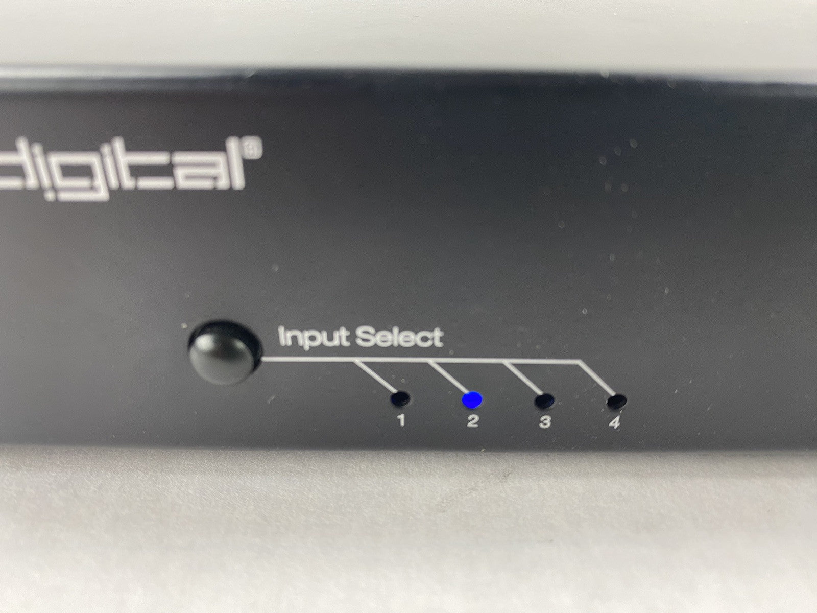 Key Digital KD-HD4x1ProK HDMI Switcher Power Tested No AC Adapter