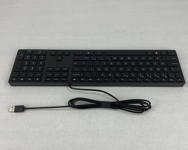 HP L96909-001 Wired Desktop 320K Keyboard (Lot of 2)