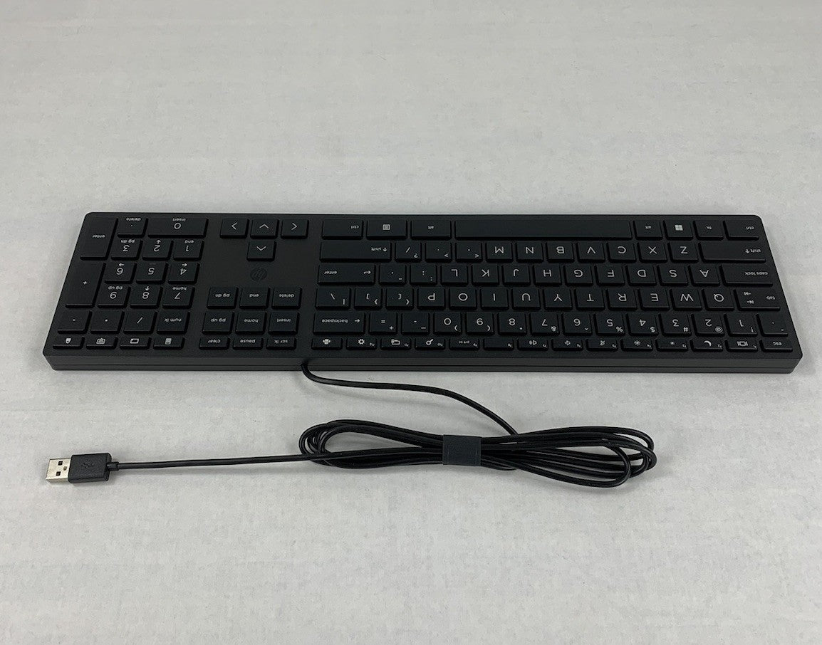 HP L96909-001 Wired Desktop 320K Keyboard (Lot of 2)