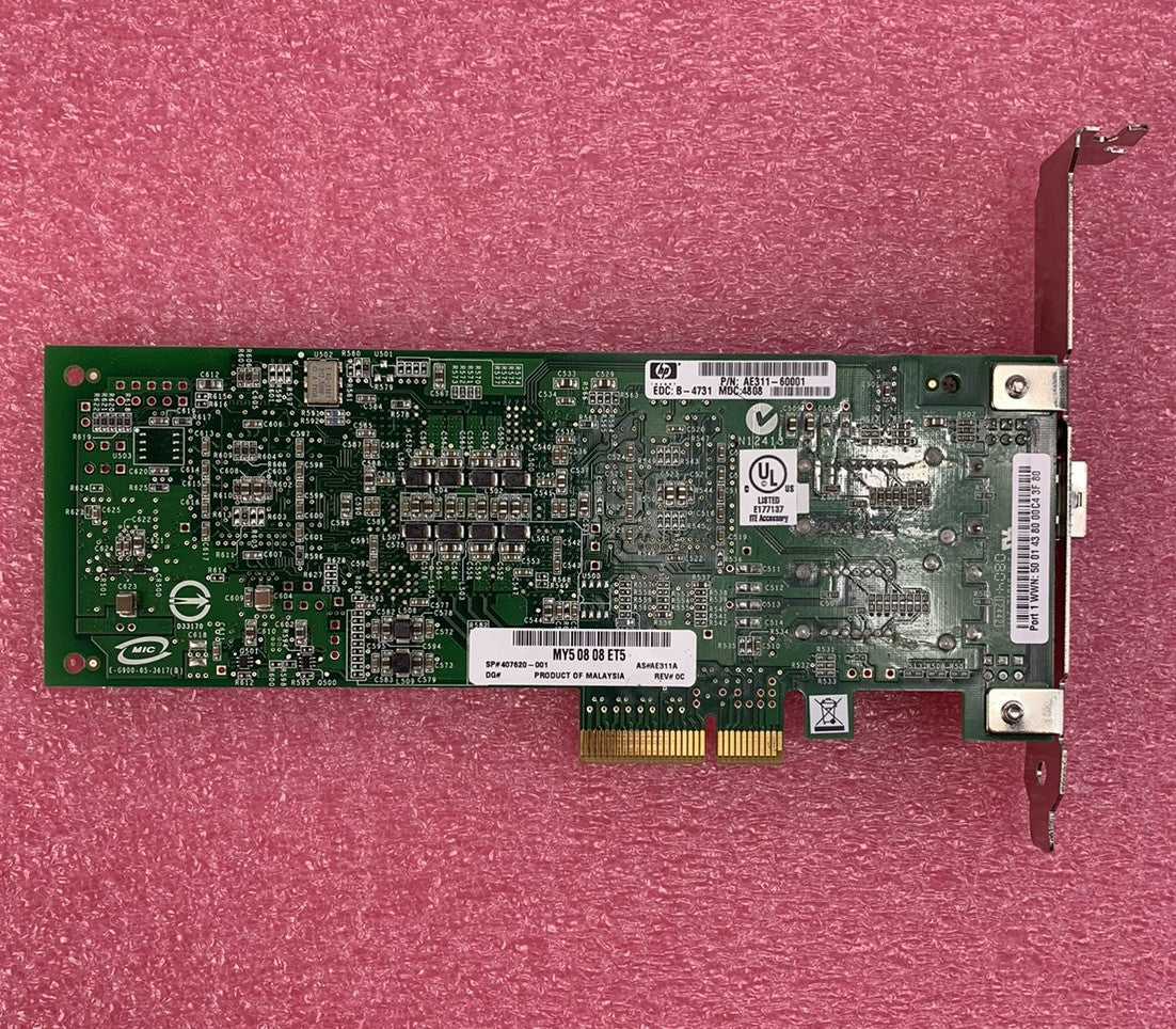 HP AE311-60001 PCIe 4GB Fiber Channel Card