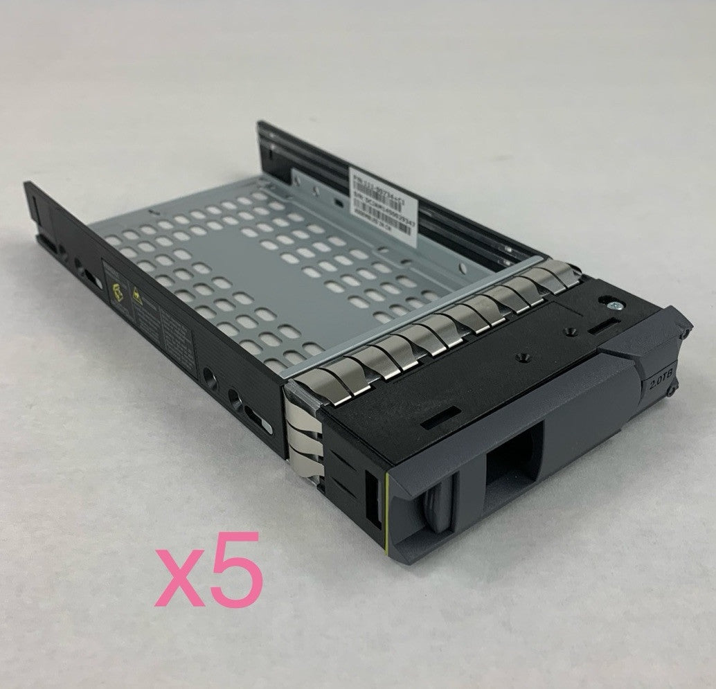 Netapp 111-00734+C1 HDD Tray - No Backplane (Lot of 5)