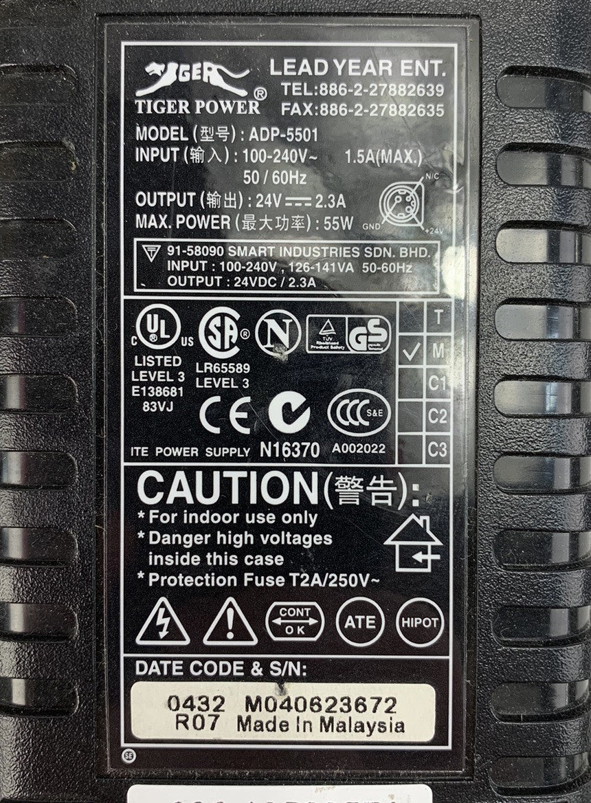 Tiger Power Adp-5501 55W Power Supply (Lot of 2)
