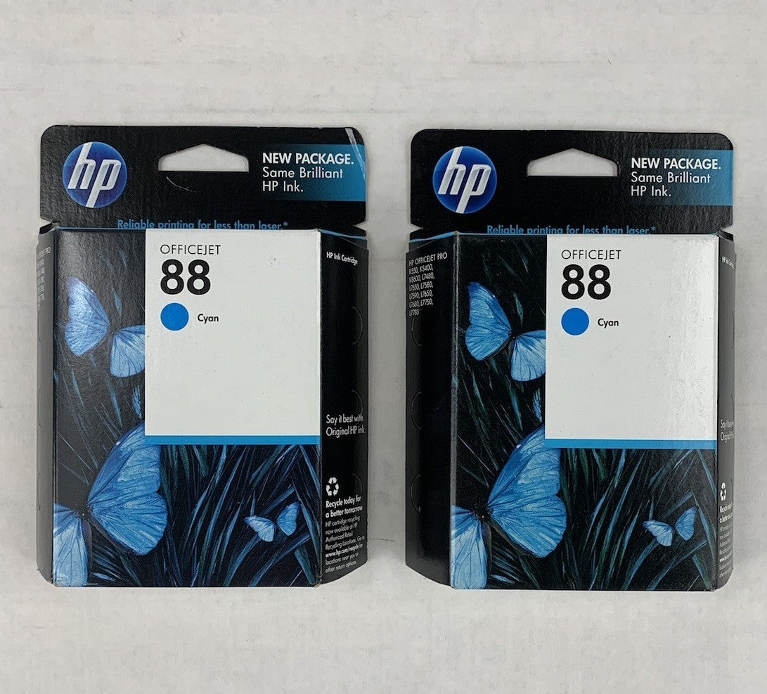 Hp OfficeJet 88 Magenta, Yellow, and Two Cyan Exp. Sep 2011