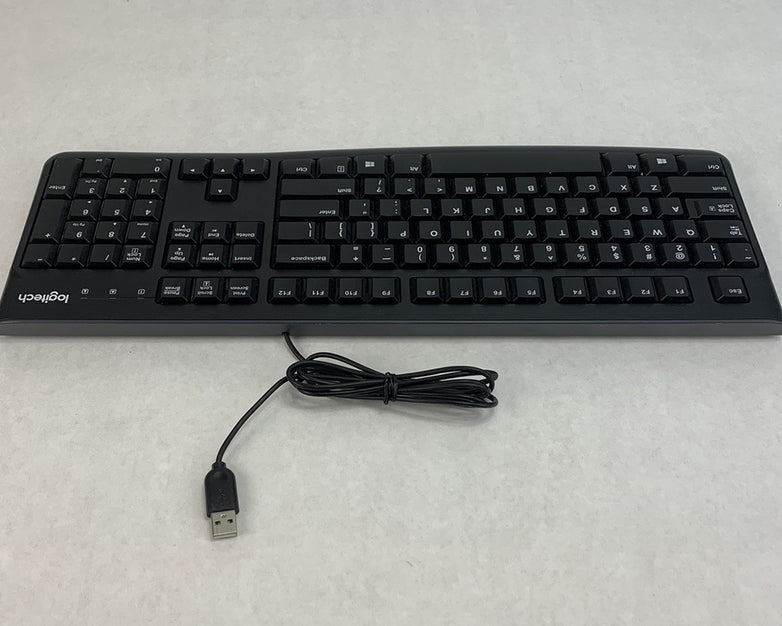 Logitech K120 YU0036 USB Wired Keyboard (Lot of 5)