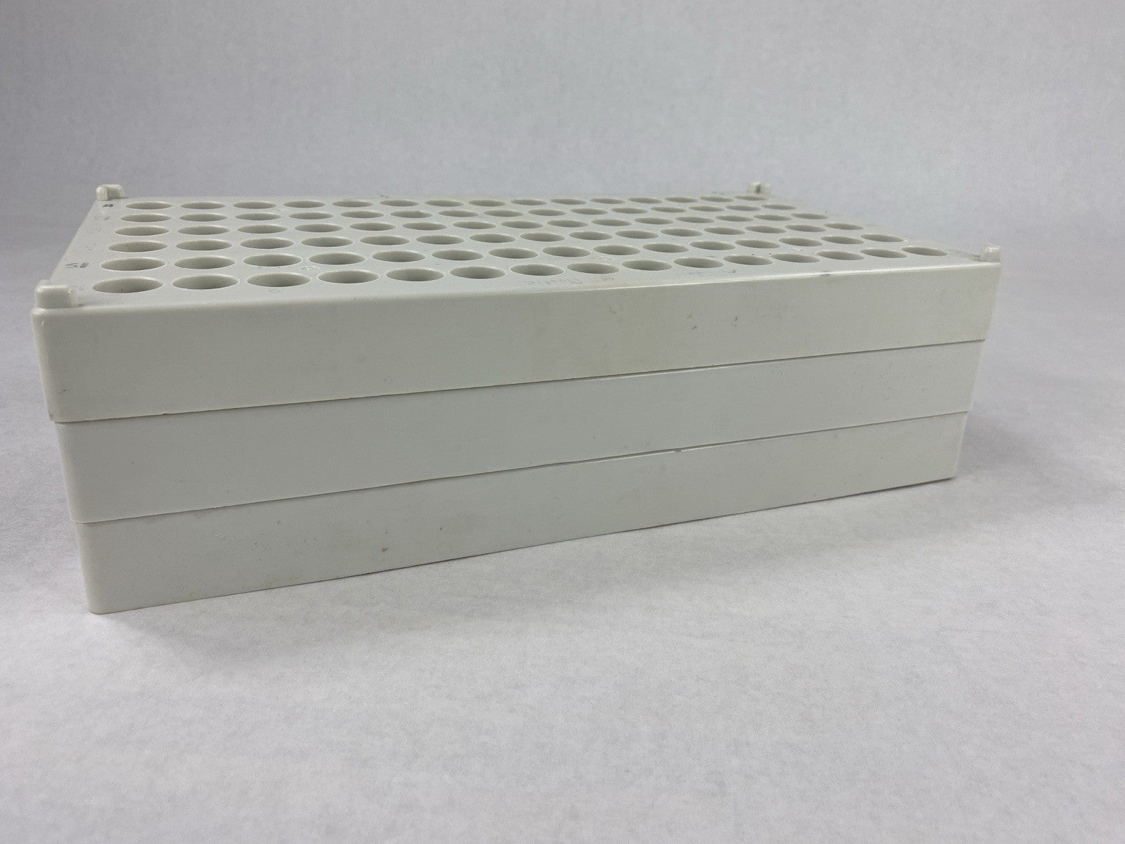 Wheaton 90 Well Test Tube Vial Rack Holder REF 868810 Lot Of 3