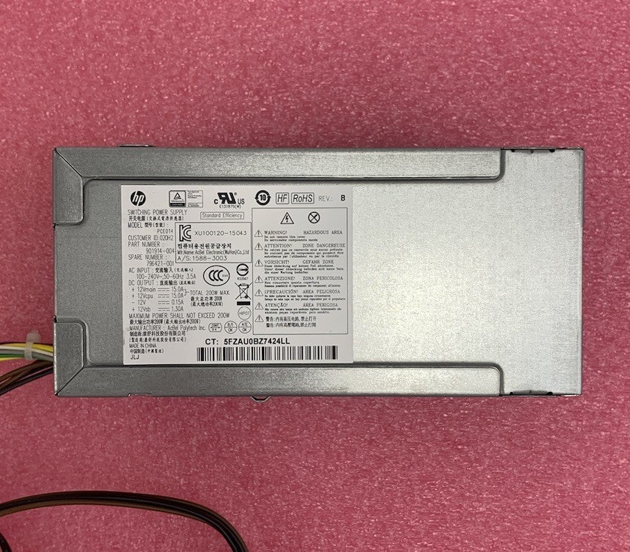 HP PCE014 200W Switching Power Supply (Lot of 3)
