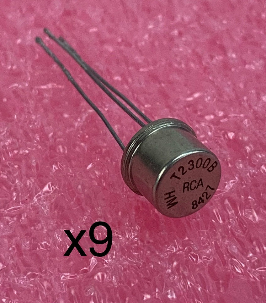 RCA T2300B Transistor (Lot of 9)