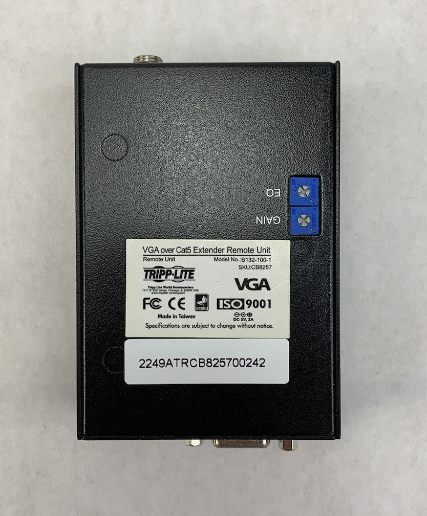 Tripp Lite B132-100-1 VGA Over Cat5 Extender