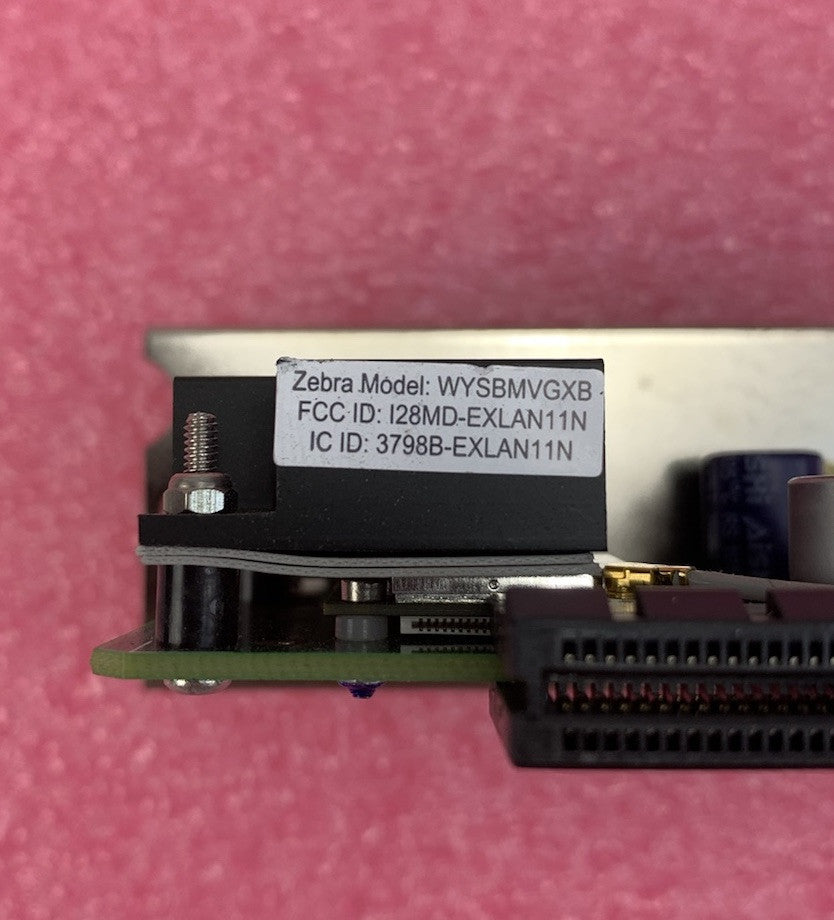 Zebra WYSBMVGXB Server Card P1033782-102 Rev. D