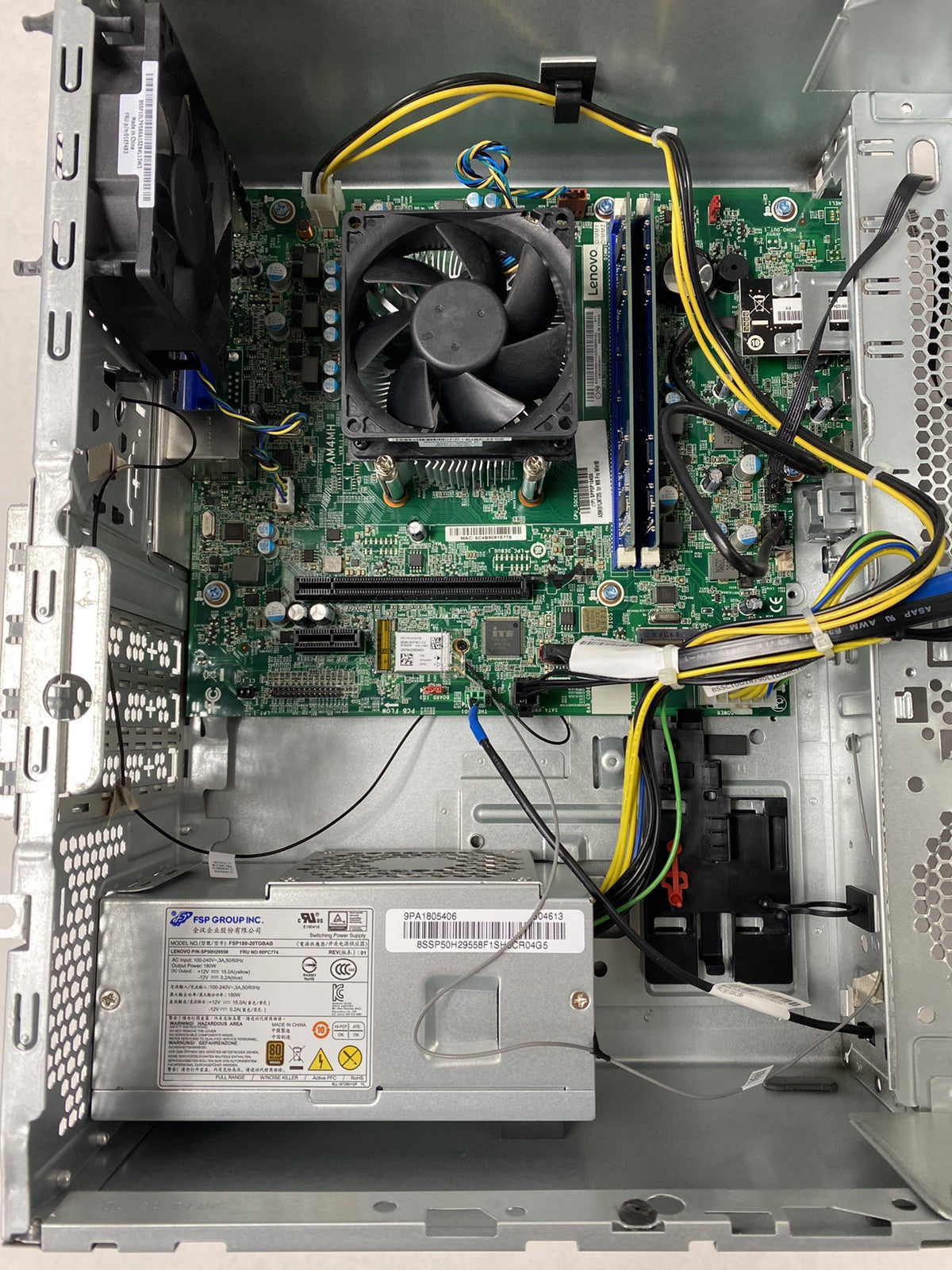 Lenovo IdeaCentre 510A-15ARR MT AMD Ryzen 3 2200G 3.50GHz 8GB RAM No HDD No OS