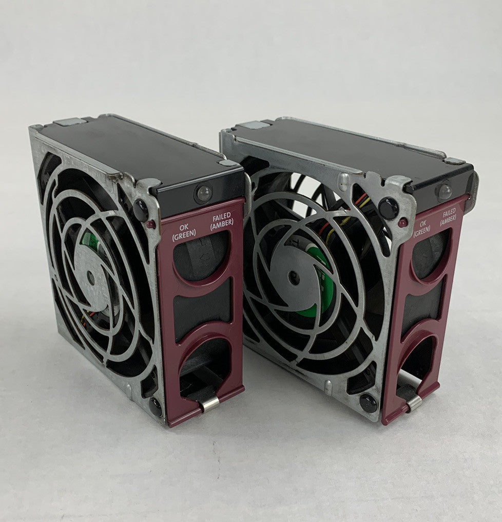 HP ProLiant ML370 Foxconn 224978-001 Server Fan (Lot of 2)