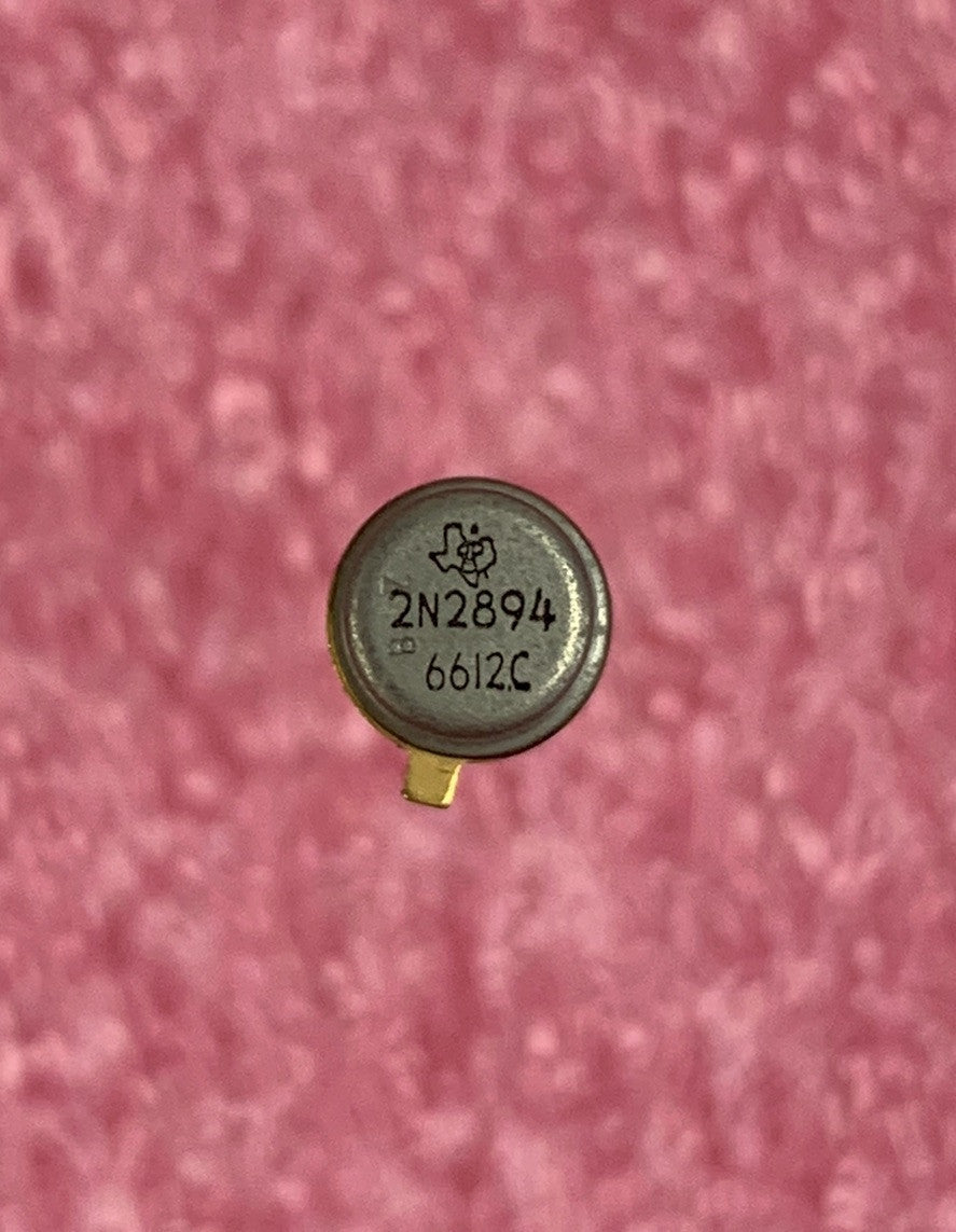 Texas Instruments 2N2894 Gold Silicon Transistor (Lot of 4)