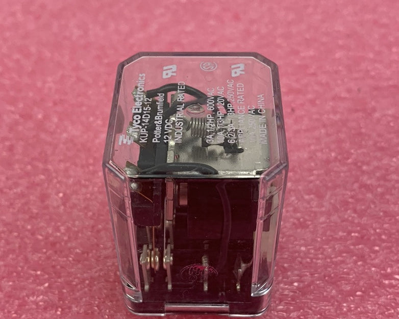 Tyco Electronics KUP-14D15-12 Relay (Lot of 2)