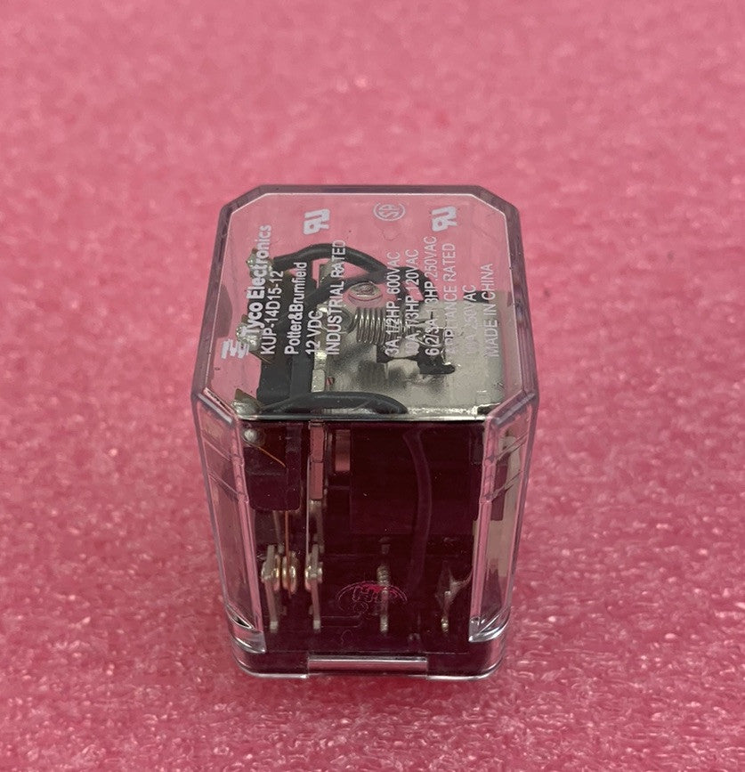 Tyco Electronics KUP-14D15-12 Relay (Lot of 2)