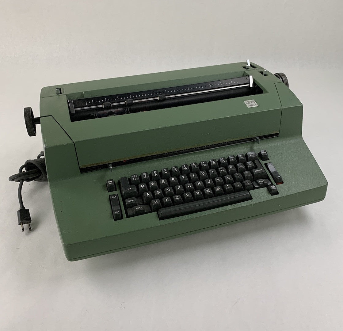 Vintage IBM Correcting Selectric 2 Typewriter Green - Parts and Repair