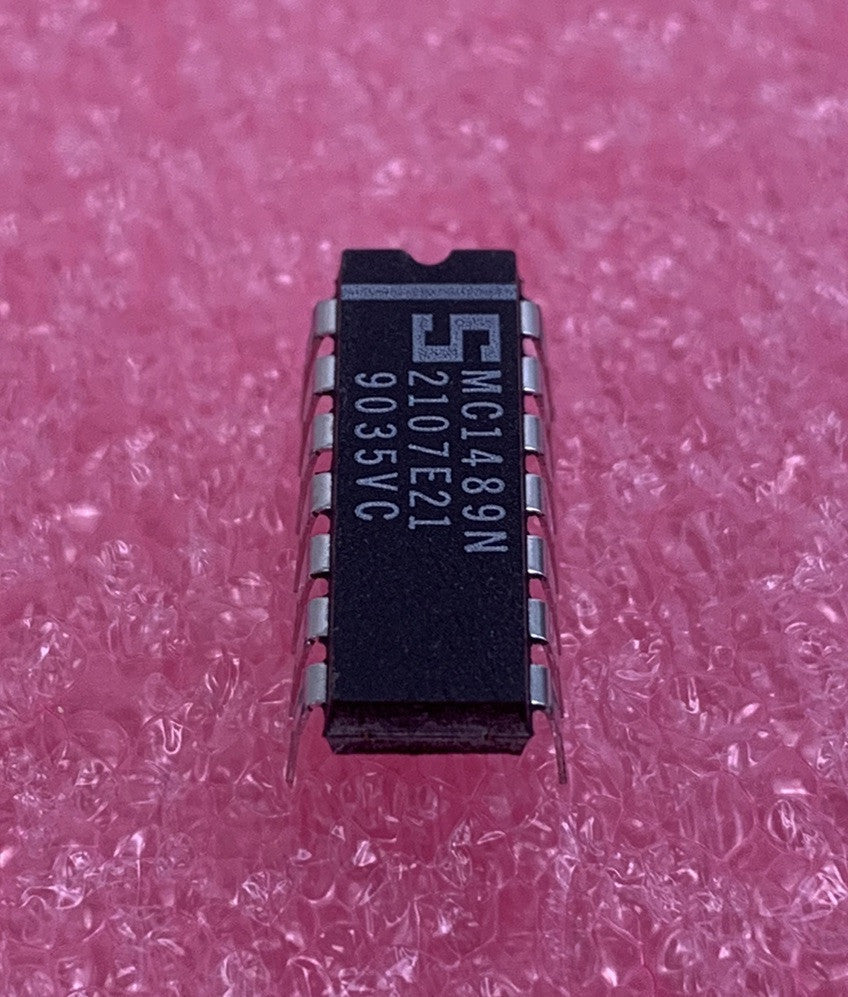 Signature MC1489N Quad Line Receiver IC (Lot of 6)