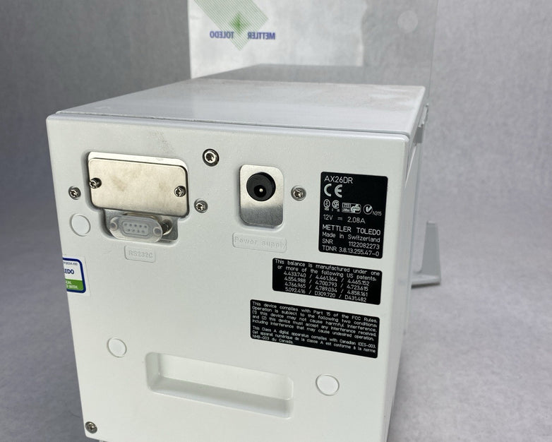 Mettler Toledo AX26 Dual Range Analytical Balance - Parts or Repair