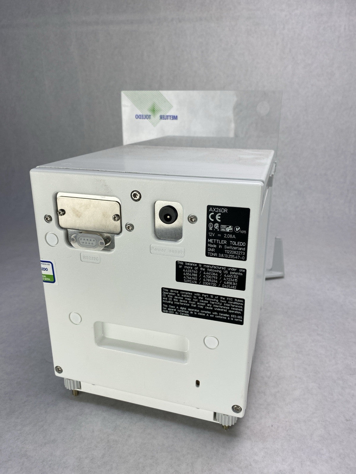 Mettler Toledo AX26 Dual Range Analytical Balance - Parts or Repair